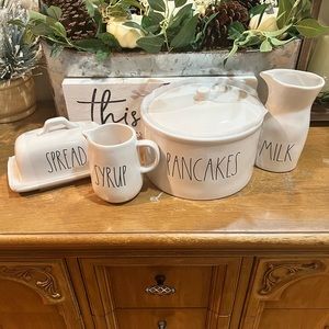 Rae Dunn breakfast set